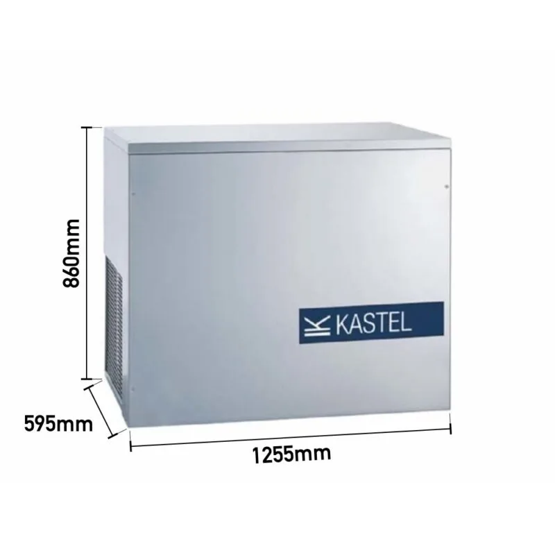 Kastel KP 300 Küp Buz Makinesi, 300 Kg/Gün Kapasiteli