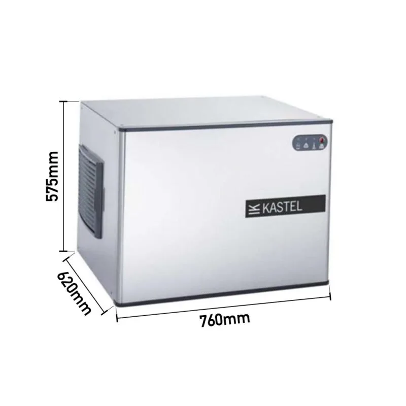 Kastel KQ 250 Zar Buz Makinesi, 240Kg/Gün Kapasiteli