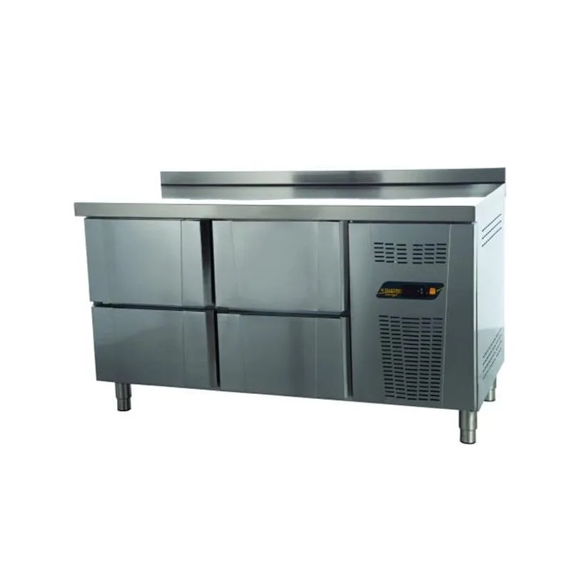 NDustrio 4 Çekmeceli Tezgah Tip Gastronorm Buzdolabı, TPG-72-4D