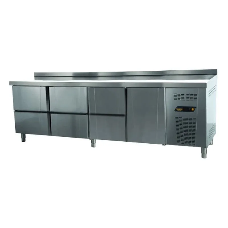 NDustrio 6 Çekmeceli 1 Kapılı Tezgah Tip Snack Buzdolabı TPS-64-6D