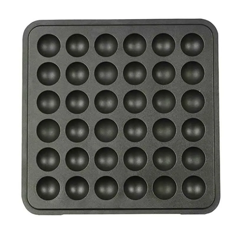Omake Balls Ø3,0 Top Poffertjes Waffle Makinası, Kalıbı