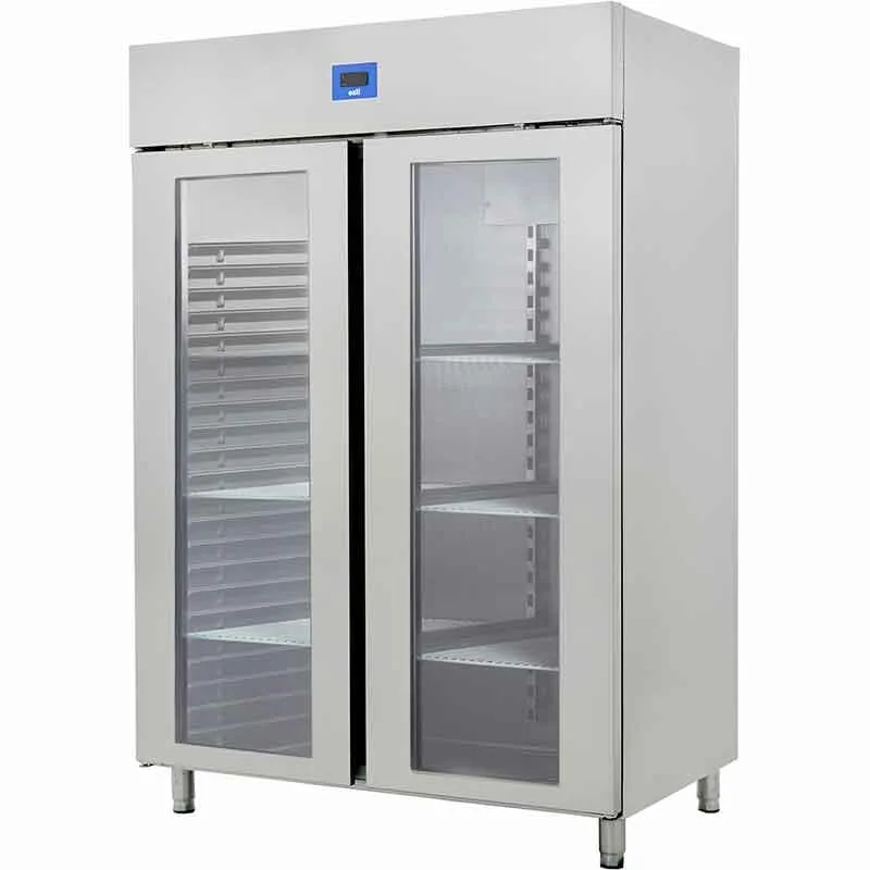 Öztiryakiler GN 1200 NMV İki Cam Kapılı Depo Tipi Buzdolabı 430 K Model