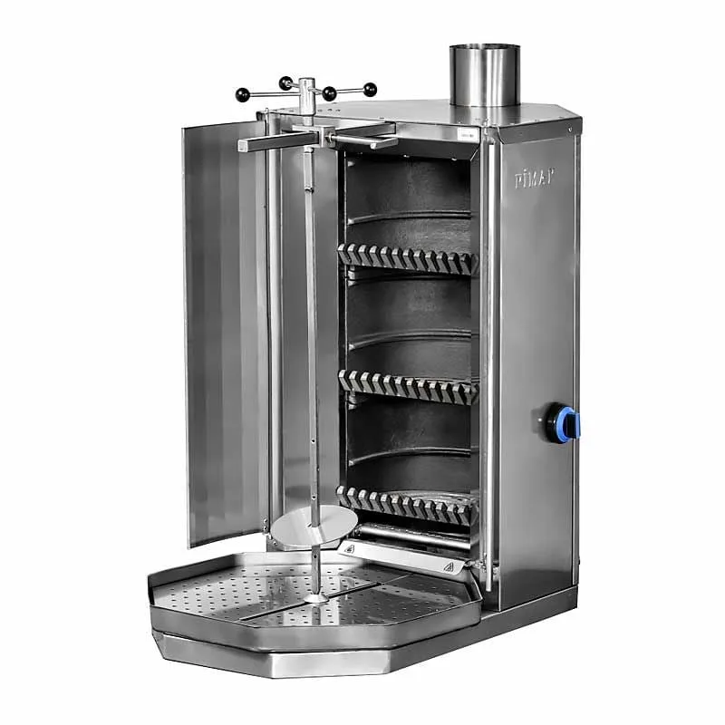 Pimak 3 Radyan Dökümlü Döner Makinası Kömürlü