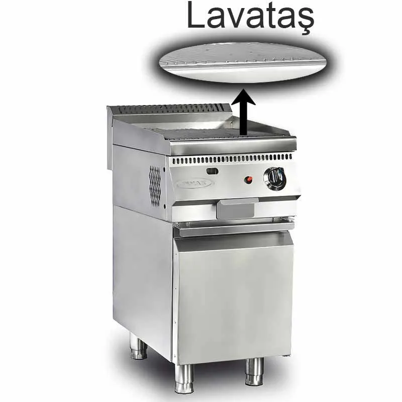 Pimak 70SD-M170-2 Lavtaşlı Izgara Gazlı Alt Dolaplı 60x70 cm