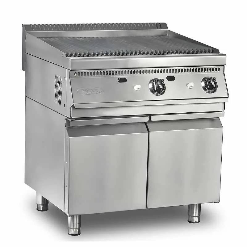 Pimak 70SD-M170-3 Lavtaşlı Izgara Gazlı Alt Dolaplı 80x70 cm