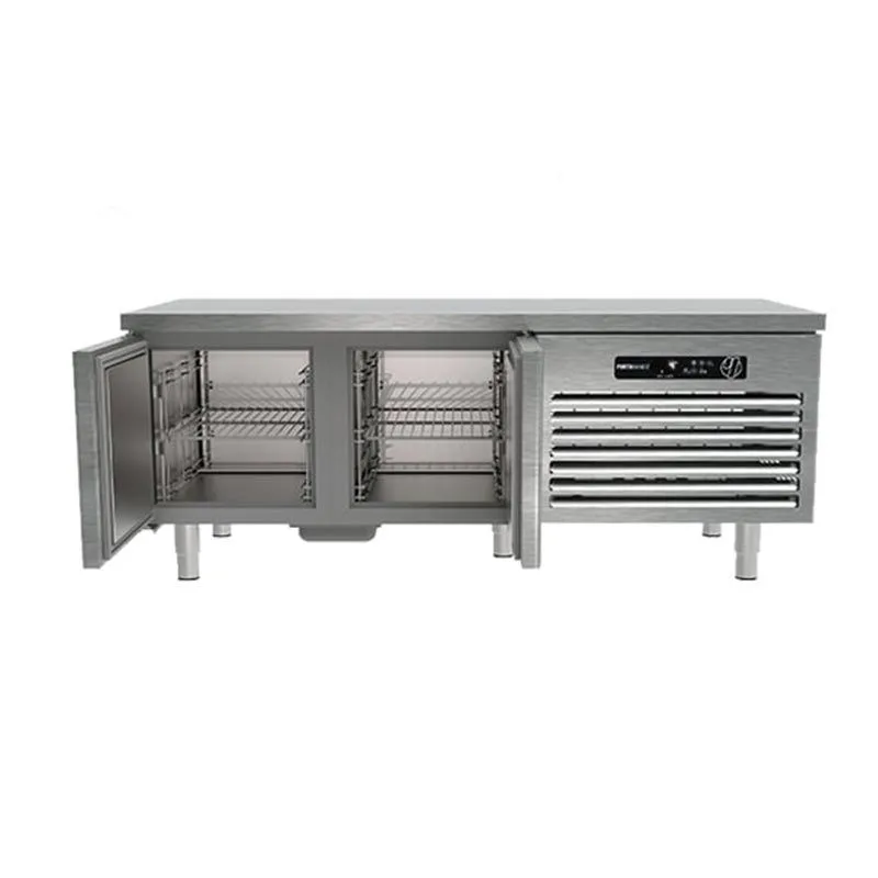 Portabianco 2D60 Cihaz Altı Uzun Derin Dondurucu, 2 Kapılı, 150 lt, 304 Kalite