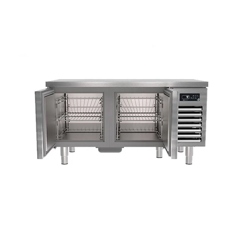 Portabianco 2N70 Cihaz Altı Kısa Buzdolabı, 2 Kapılı, 180 lt, 304 Kalite