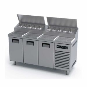 Portabianco 2N70 Make-Up Pizza Buzdolabı, 2 Kapılı, 304 Kalite