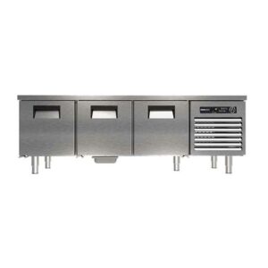 Portabianco 3D70 Cihaz Altı Uzun Derin Dondurucu, 3 Kapılı, 280 lt, 304 Kalite