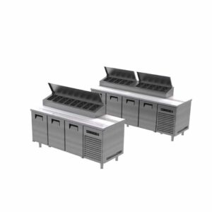 Portabianco 4N70E Mermer Tabanlı Make-Up Buzdolabı, 4 Kapılı, 430 Kalite