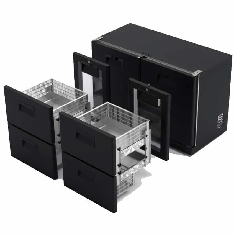 Portabianco SLMB-2DGN Tezgah Altı Slim Derin Dondurucu, 2 Kapılı