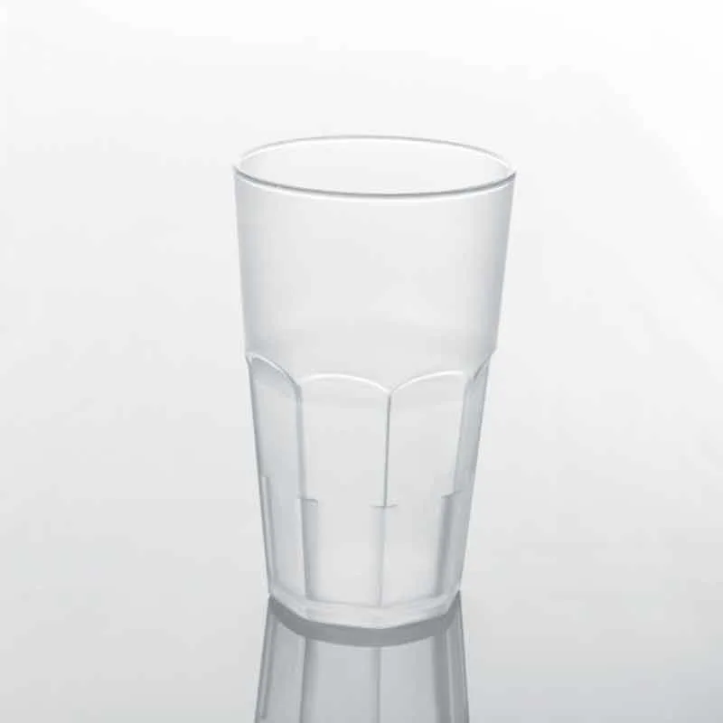 Rubikap Avanos Stoklanabilir Buzlu Bardak, 330 ml Şeffaf