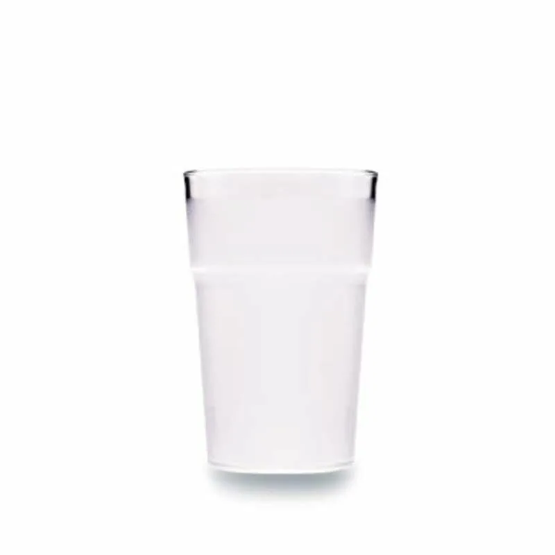 Rubikap Polikarbon Econ Buzlu Bardak, 250 ml Şeffaf