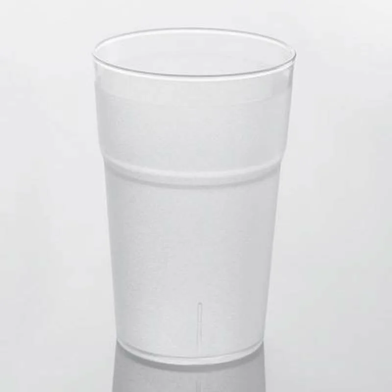 Rubikap Polikarbon Econ Buzlu Bardak, 250 ml Şeffaf