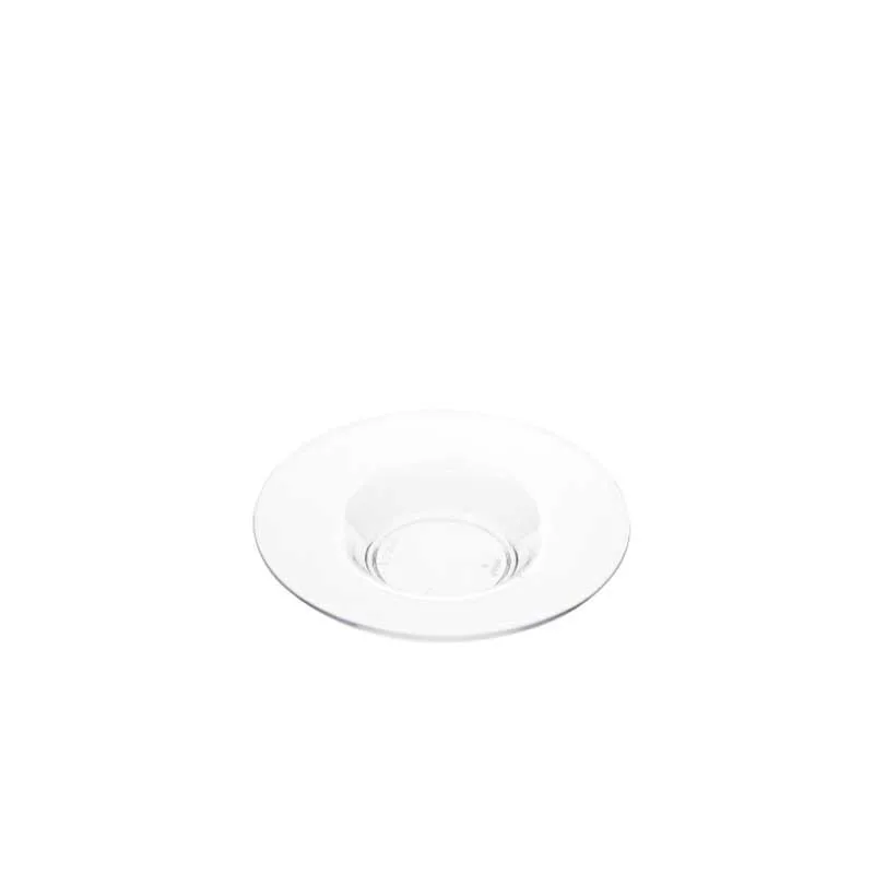Rubikap Polikarbon Espresso ve Türk Kahvesi Tabağı, 70 ml Şeffaf