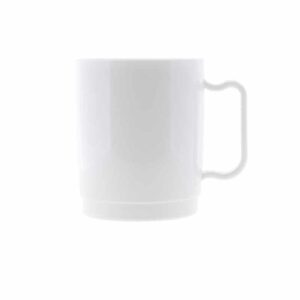 Rubikap Polikarbon Kupa Bardak, 300 ml Beyaz