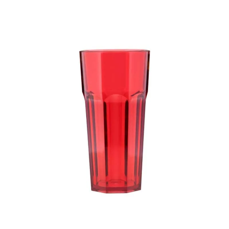 Rubikap Polikarbon Premium Bardak, 360 ml, Kırmızı