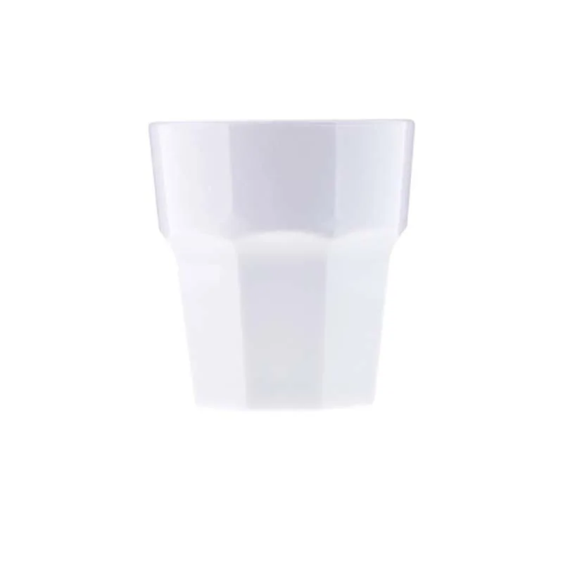 Rubikap Polikarbon Premium Bardak, 250 ml, Beyaz