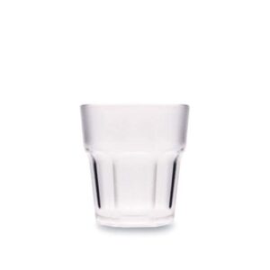 Rubikap Polikarbon Premium Buzlu Bardak, 250 ml, Şeffaf