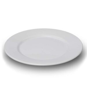 Rubikap Polikarbon Servis Tabağı, 25 cm Beyaz