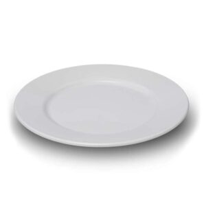 Rubikap Polikarbon Servis Tabağı, 19 cm Beyaz