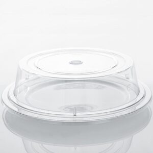 Rubikap Polikarbon Tabak Kapağı, 31 cm Şeffaf