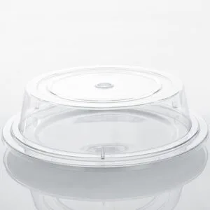 Rubikap Polikarbon Tabak Kapağı, 30 cm Şeffaf