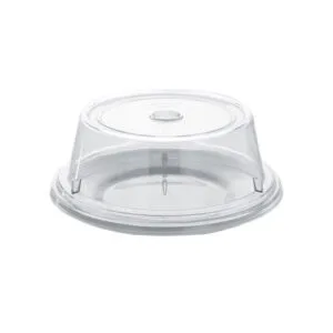 Rubikap Polikarbon Tabak Kapağı, 24 cm Şeffaf