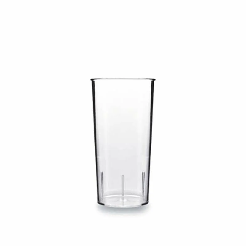 Rubikap Polikarbon Tender Kokteyl Bardağı, 300 ml Şeffaf