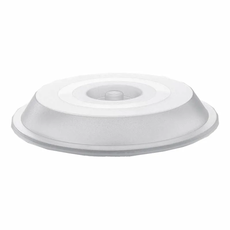 Rubikap Polikarbon Yuvarlak Tabak Kapağı, 24 cm Şeffaf