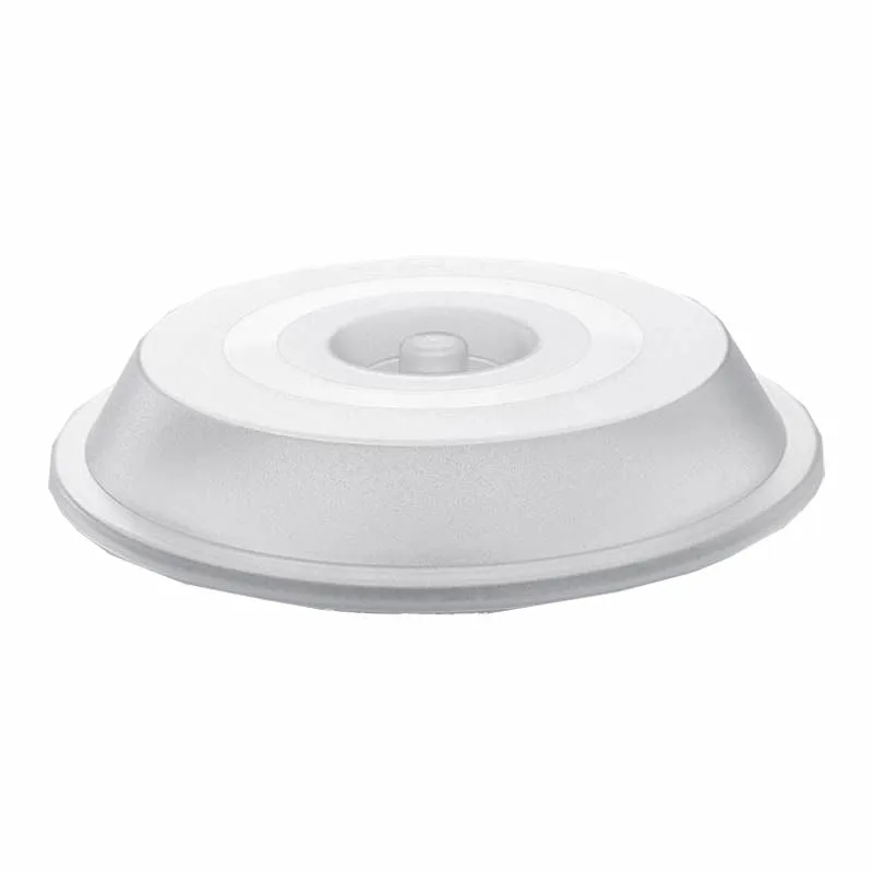 Rubikap Polikarbon Yuvarlak Tabak Kapağı, 23 cm Şeffaf