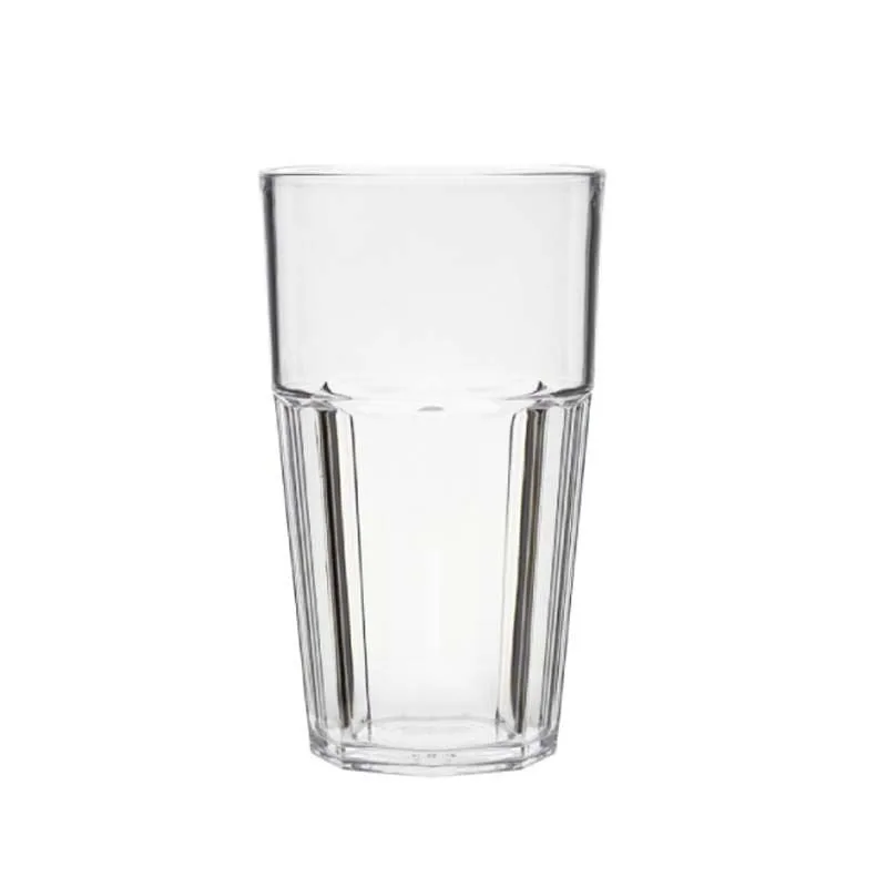 Rubikap Polikarbonat Casablanca Bardak, 400 ml Şeffaf
