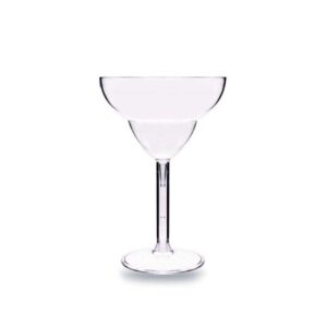 Rubikap Premium Polikarbon Margarita Bardağı, 350 ml Şeffaf