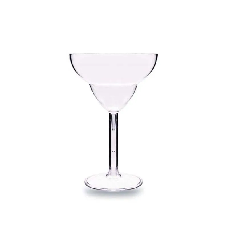 Rubikap Premium Polikarbon Margarita Bardağı, 350 ml Şeffaf