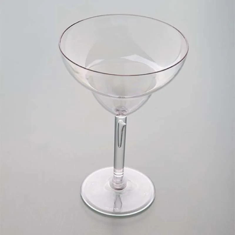 Rubikap Premium Polikarbon Margarita Bardağı, 350 ml Şeffaf