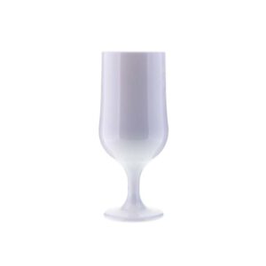 Rubikap Premium Polikarbon Şarap Kadehi, 370 ml Beyaz