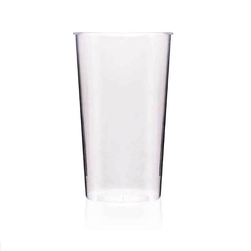 Rubikap Tek Kullanımlık Kokteyl Bardağı, 400 ml Şeffaf