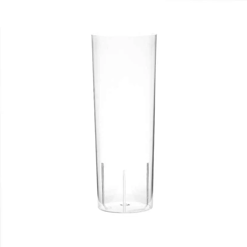 Rubikap Tek Kullanımlık Kokteyl Bardağı, 300 ml Şeffaf