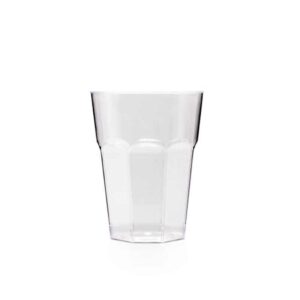 Rubikap Tek Kullanımlık Kristal Bardak, 350 ml Şeffaf