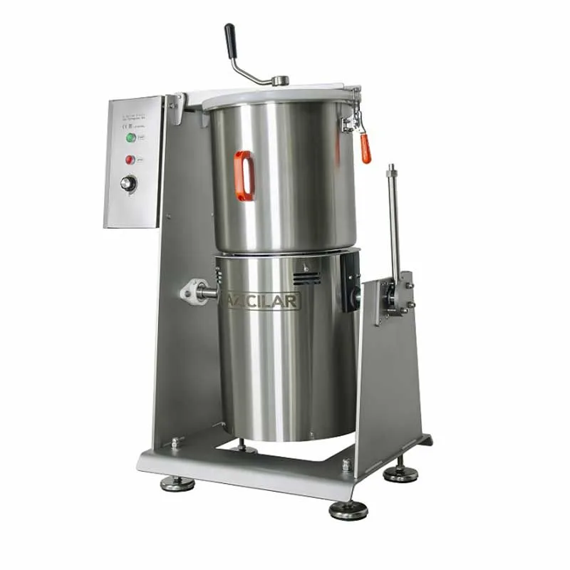 Yazıcılar L65IV Sebze Parçalama Makinesi, Ayaklı, Devrilir, 65 LT, 400V