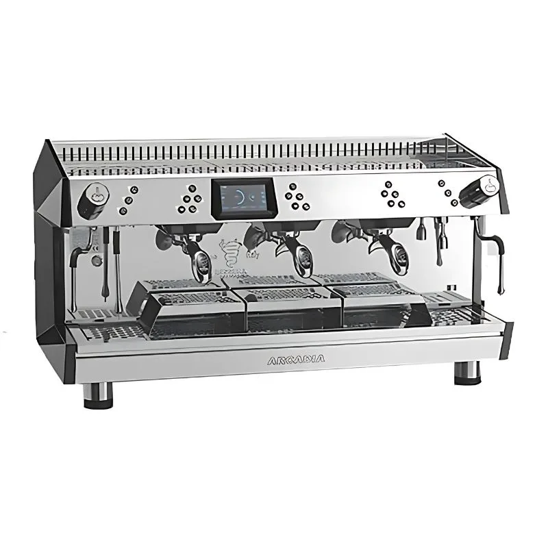 Bezzera ARCADIA DE Tam Otomatik Espresso Kahve Makinesi, Yüksek şase 3 Gruplu