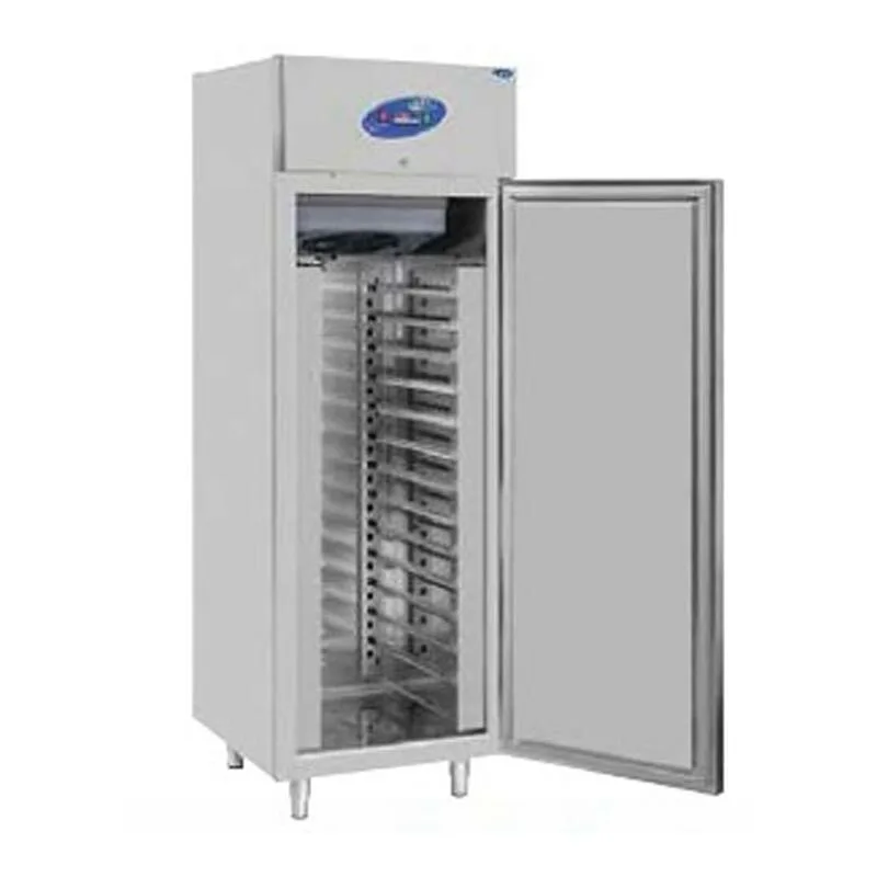 CSA CS.DBLK.700.T Dik Tip Hamur Dinlendirme Dolabı 40x60 Tepsi Kapasiteli Tek Kapılı 700 L 304 Kalite
