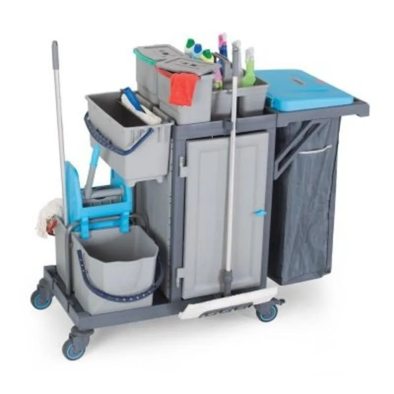Fantom Procart 312 Dolaplı Temizlik Arabası, Çöp Kutulu