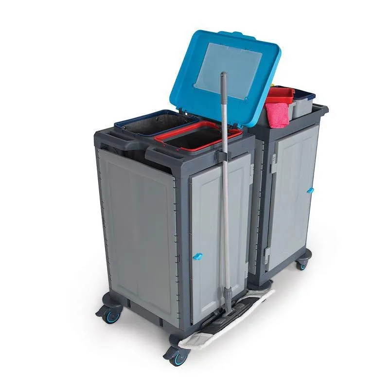 Fantom Procart 3351SP Aksesuar Takımlı Temizlik Arabası, Çöp Bölmeli