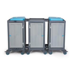 Fantom Procart 354SP 3 Dolaplı Temizlik Arabası, Aksesuar Takımlı