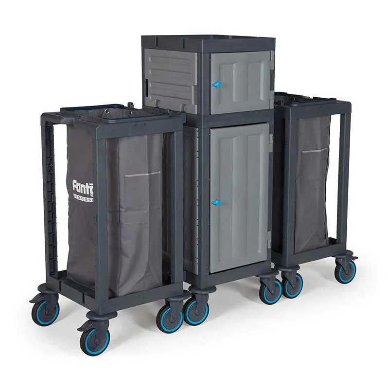 Fantom Procart 415SP Çekmeceli Kat Arabası, 2 Çöp Bölmeli