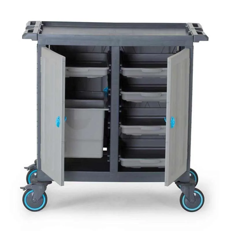 Fantom Procart 423 Dolaplı Kat Arabası, Atık Kovalı