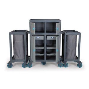 Fantom Procart 463SP Çekmeceli Kat Arabası, 2 Çöp Bölmeli