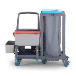 Fantom Procart 73002 Aksesuar Takımlı Temizlik Arabası, Çöp Bölmeli