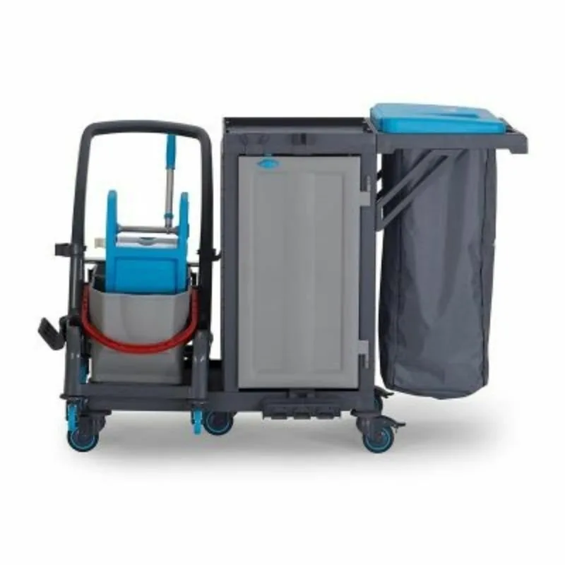 Fantom Procart 73121 Dolaplı Ayrılabilir Temizlik Arabası, Pres Kovalı